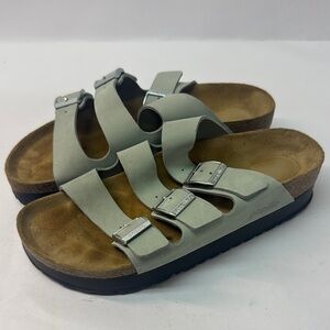 Used Papillio Women's Sandals - Gray 3 strap women’s size 39